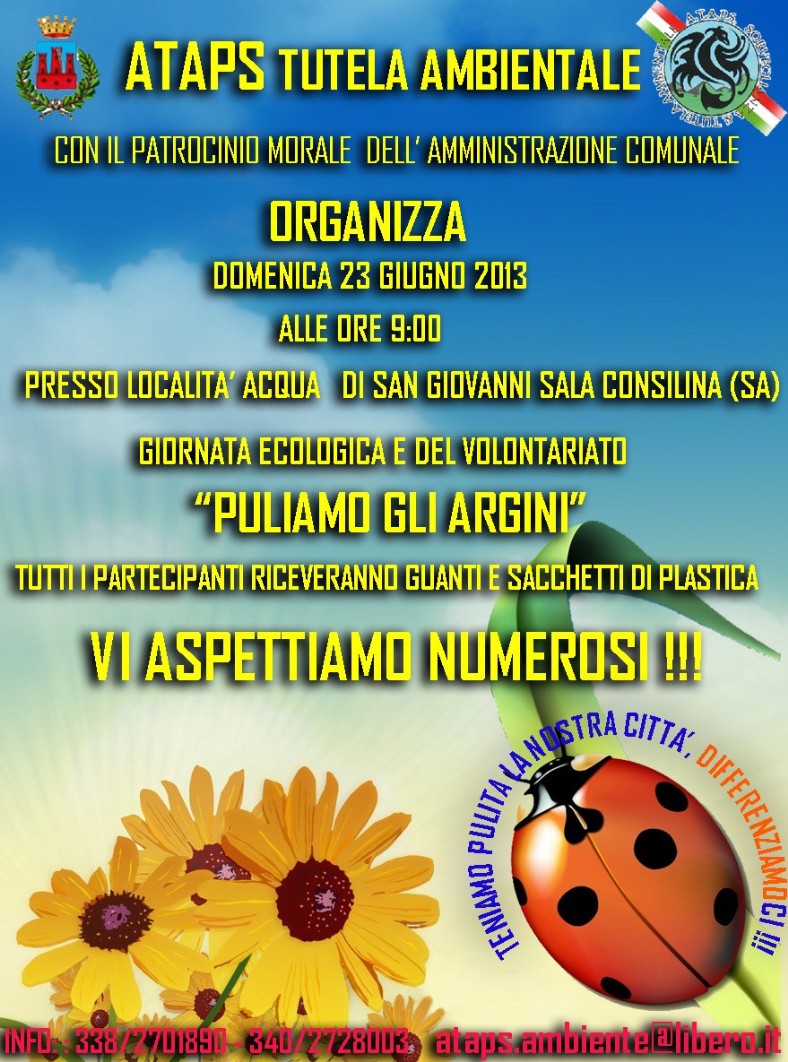 Puliamo gli argini